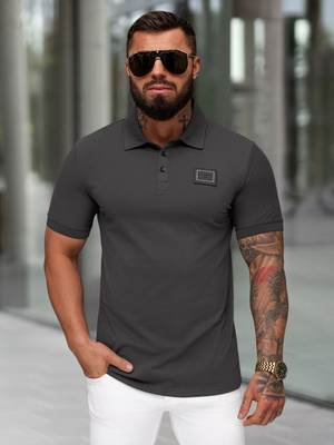 Muška polo majica grafitna OZONEE NB/MT3124