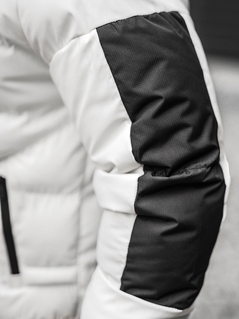 Muška Jakna Bijela OZONEE O/M798