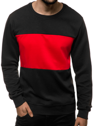 Muška dukserica crna OZONEE JS/JZ11055