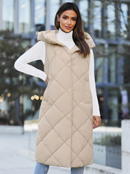 Ženski Prsluk Bež OZONEE JS/5M3165/62