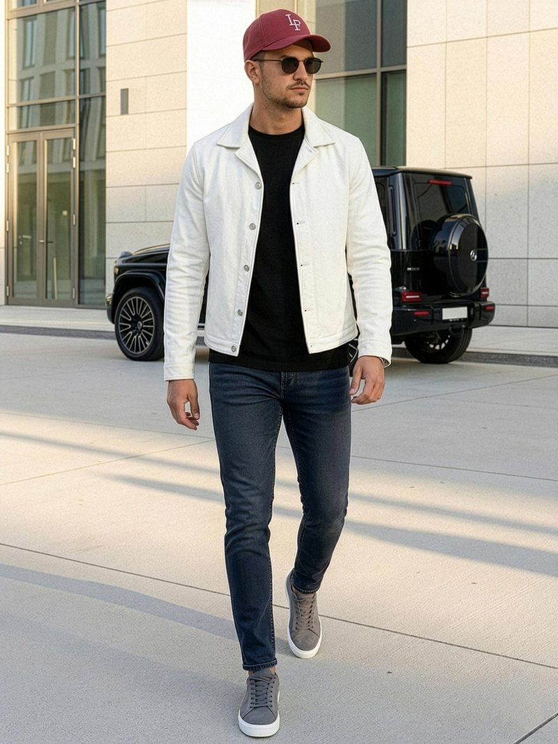 Muške traperice tamnoplave OZONEE O/JK2895AZ