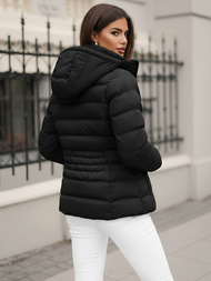 Ženska Jakna Crna OZONEE JS/M769/392Z