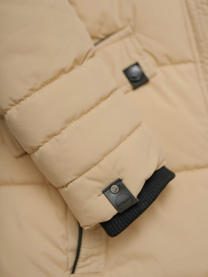 Ženska jakna bež OZONEE O/W377