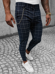 Muške chino hlače modre OZONEE DJ/550171