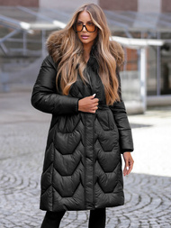 Ženska Zimska Jakna Crna OZONEE O/5M3229/392