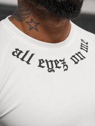 Muška Majica Bijeli OZONEE O/T7256