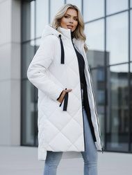 Ženska jakna bijela OZONEE JS/5M3168/281Z