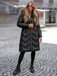 Ženska Zimska Jakna Crna OZONEE O/5M3229/392