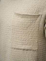 Muška Majica Bež OZONEE O/Y960T