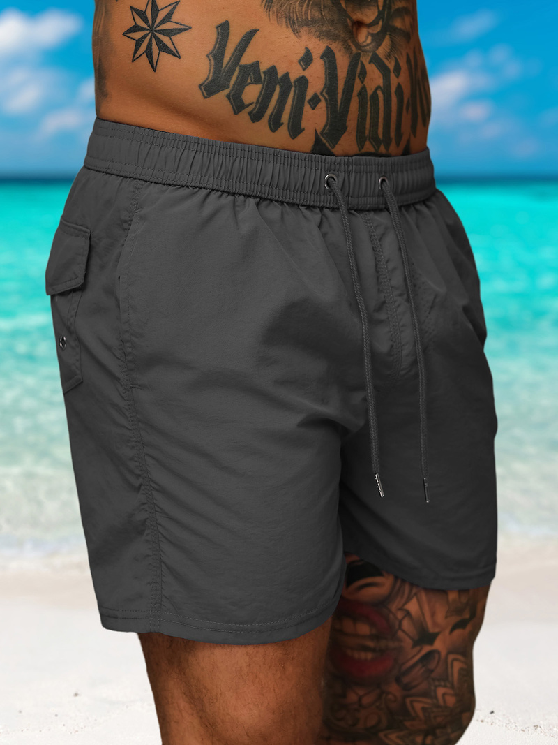 Muške kupaće kratke hlače grafitne OZONEE JS/XL018/5