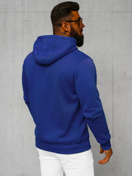 Muška dukserica s kapuljačom kobalt OZONEE JS/2008Z