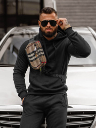 Muška trenirka crna OZONEE JS/68C10381/3Z