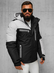 Muška jakna crno-siva OZONEE JS/91M9903/92Z