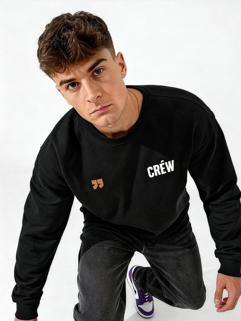 Muška dukserica crna OZONEE JS/65B3917/3Z