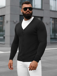 Muški Džemper Crni OZONEE NB/MM6006/4Z