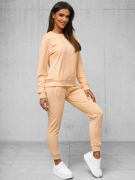 Ženski trenirka od velura losos OZONEE O/8C1173/150Z