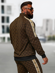 Muška Trenirka Tamno-Bež OZONEE O/FF5110AB