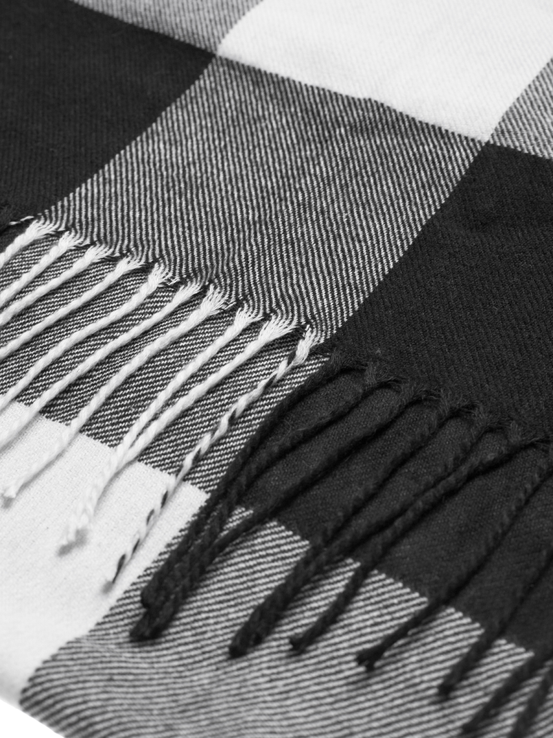 Muški šal Crno-bijeli OZONEE JS/YW08046/1