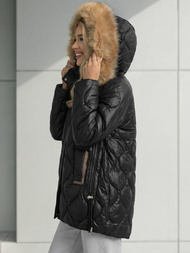 Ženska jakna crna OZONEE O/5M3226/392Z