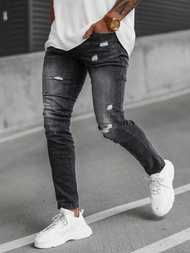 Muške traperice crne OZONEE NB/MP0051NZ