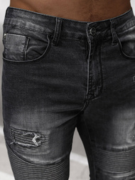 Muške traperice crne OZONEE NB/MP0142N