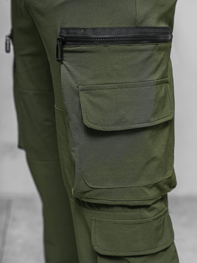 Muške Hlače Kaki OZONEE O/PS5526