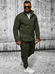 Muška proljetna jakna kaki OZONEE O/G3035