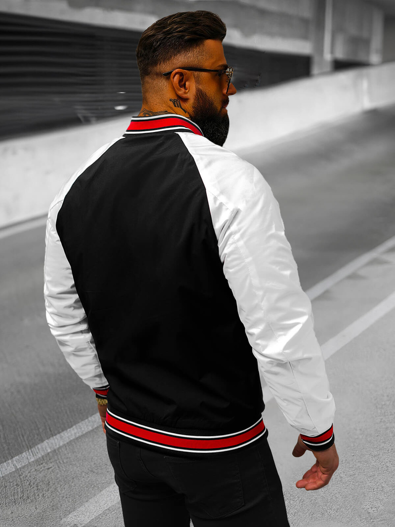 Muška proljetna jakna crna OZONEE JS/84M3011/392