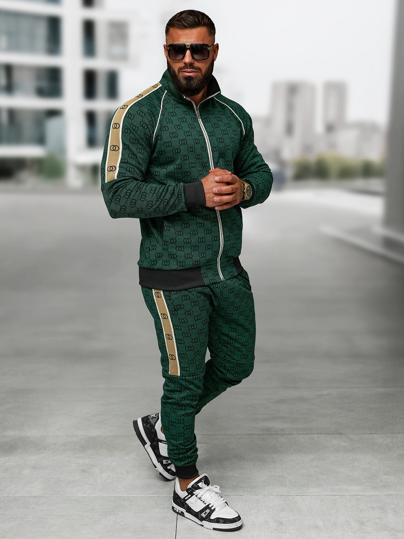 Muška trenirka zeleni OZONEE O/FF5110AB