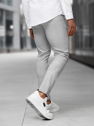 Muške chino hlače sive OZONEE DJ/5505Z