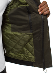 Muška jakna tamnozelena OZONEE JS/2019005