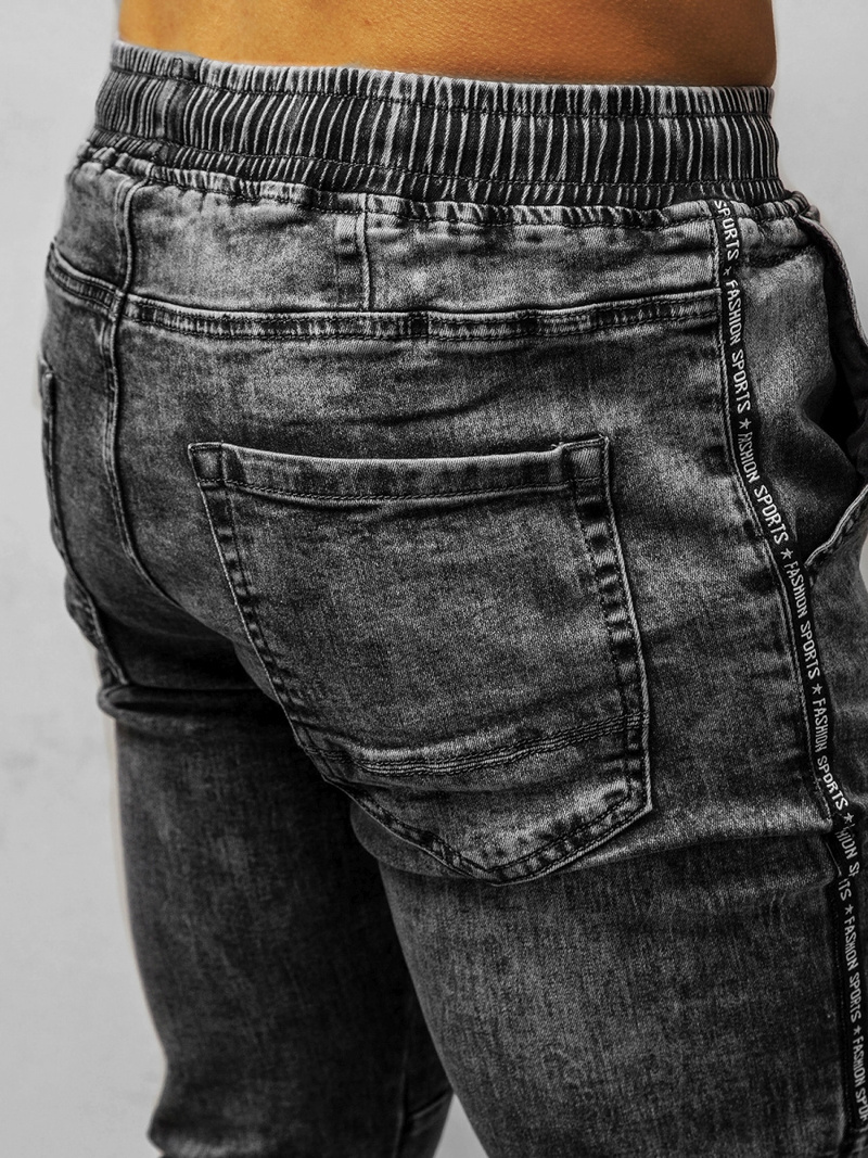 Muške jogger hlače grafitne OZONEE DR/TF126