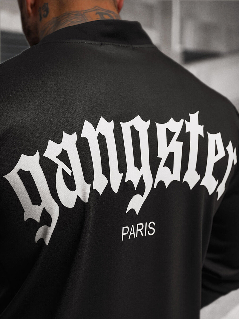 Muška dukserica crna OZONEE O/B7548