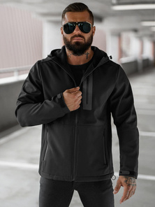 Muška softshell jakna crna OZONEE JS/27B6513/3Z