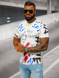  Muška Majica Bijeli OZONEE JS/8T1211/1