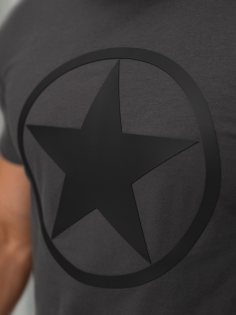 Muška Majica Grafitni OZONEE NB/MT3151