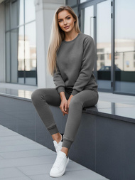 Dvodijelni set trenerke grafitna OZONEE JS/CKW01