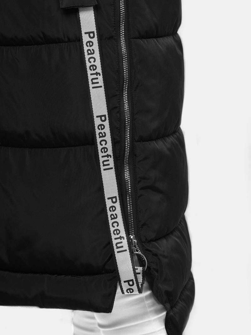 Ženski prsluk crni OZONEE O/DK113/1