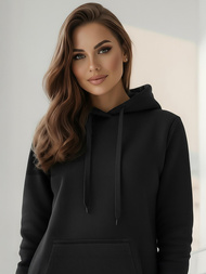 Ženska dukserica Crna OZONEE JS/YS10003/3Z