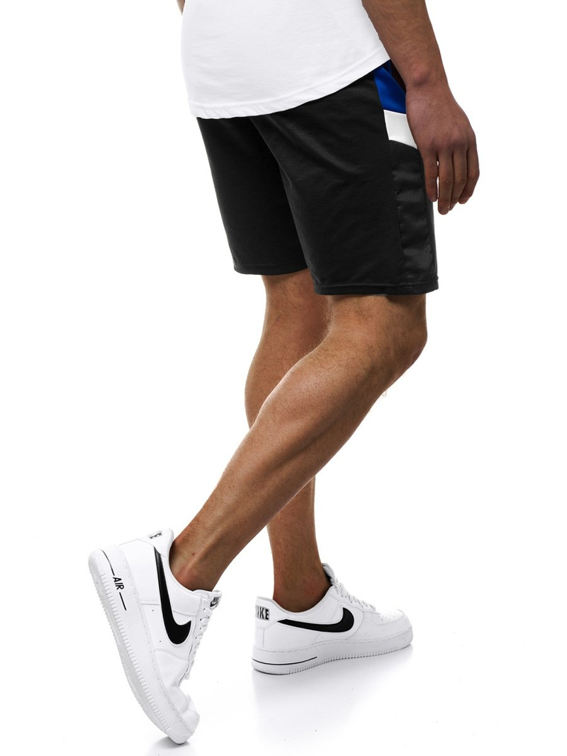 Muške kratke hlače Crne OZONEE JS/KK300180