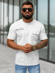 Muška Majica Bijeli OZONEE O/QQ1530