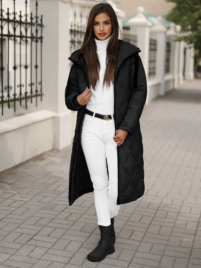 Ženska jakna crna OZONEE JS/5M3171/392Z