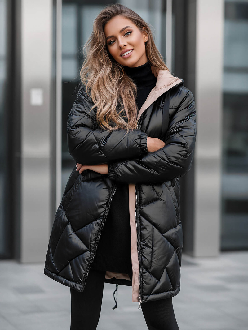 Ženska jakna crna OZONEE JS/5M3189/392Z