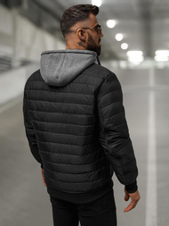 Muška jakna crna OZONEE JS/8M985/392