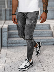 Muške traperice crne OZONEE NB/MP0069N