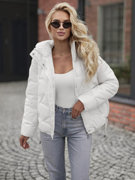 Ženska Jakna Bijela OZONEE JS/5M3336/281Z