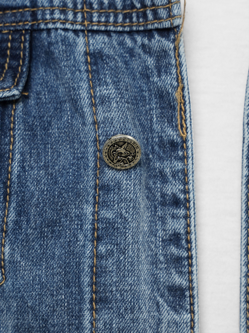 Muška traper jakna plava OZONEE NB/MJ505B