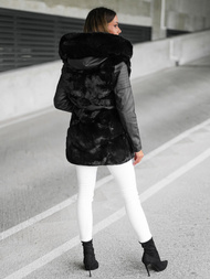 Ženska jakna crna OZONEE JS/11Z8090Z