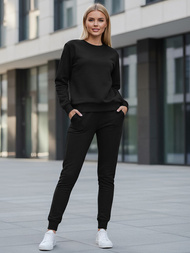 Dvodijelni set trenerke crni OZONEE JS/CKW01