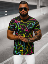  Muška majica crna OZONEE O/T1272/3